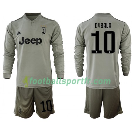 Tenue Juventus DYBALA 10 Enfant Exterieur 2018-2019 Maillot de Foot ML